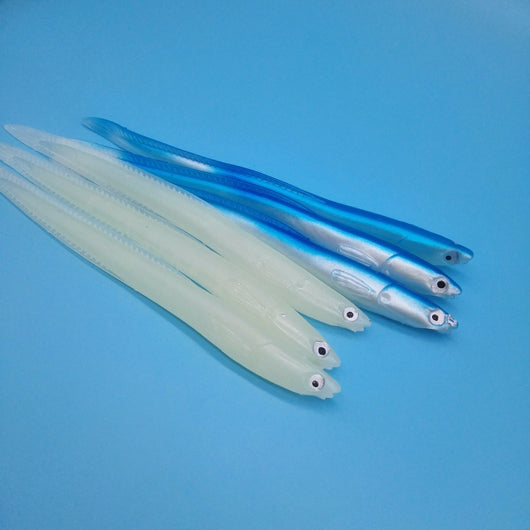 Anguila Luminosa Suave para Pesca - Cebo Artificial Brillante - Image 20