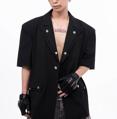 Chaqueta de Verano con Hombreras para Hombre - Image 3