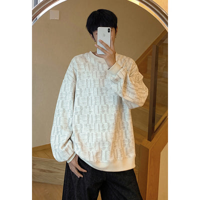 Sudadera Holgada con Cuello Redondo para Hombre - Image 6