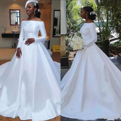 Vestido de Novia Elegante con Manga Larga Estilizadora - Image 8