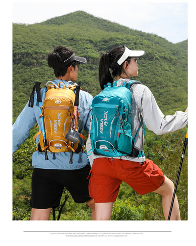 Mochila de Senderismo AZELA 30L Naranja - Resistente para Trekking y Montañismo - Image 29