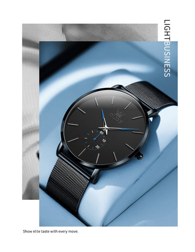 Reloj de Cuarzo Elegante con Hebilla Siamesa - Diseño Minimalista - Image 21