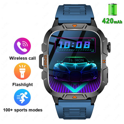 Reloj Inteligente Deportivo con Pantalla Grande y Monitor de Frecuencia Cardíaca - Image 8
