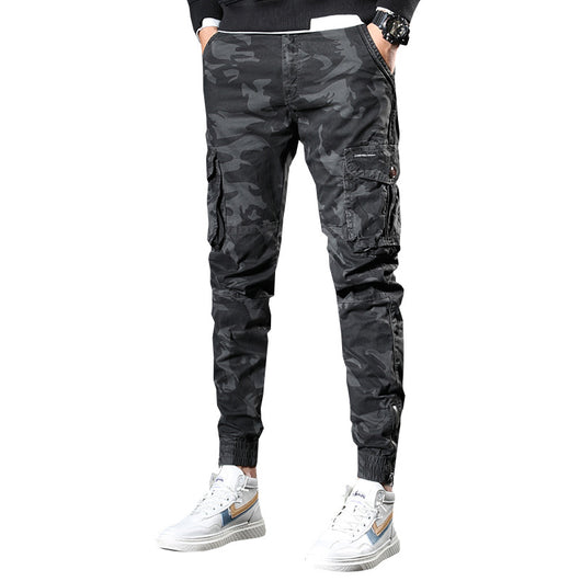 Pantalones Overol Slim Fit Coreano Casual para Hombre - Image 5