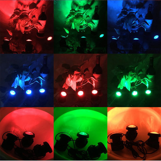 Luz Subacuática Solar Multicolor - Image 3