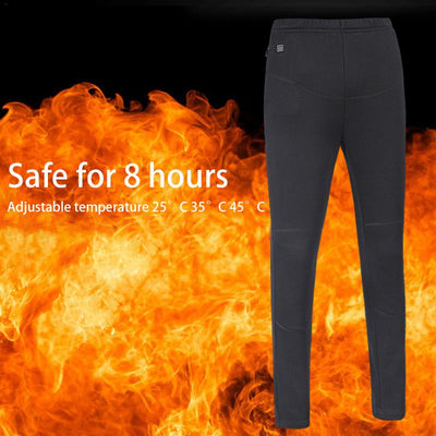 Pantalones Térmicos Calefactables USB para Senderismo y Deportes de Invierno