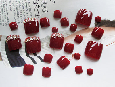 Uñas Acrílicas Artificiales Pro 24 Piezas Adhesivas - Image 35