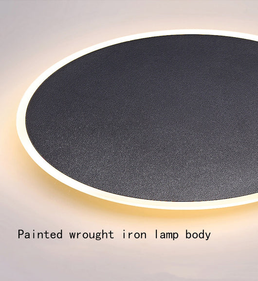 Lámpara LED de Pared Redonda Nórdica - Luz Moderna para Dormitorio y Pasillo - Image 16