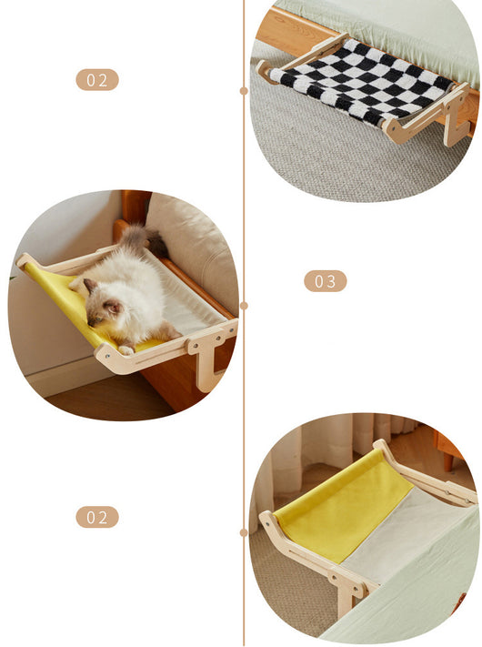 Hamaca Colgante para Gatos - Nido Elevado para Ventana y Balcón - Image 13