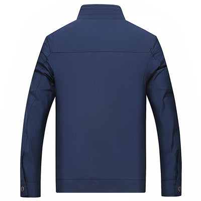 Abrigo Casual de Cuello Alto para Hombre Ejecutivo - Image 3