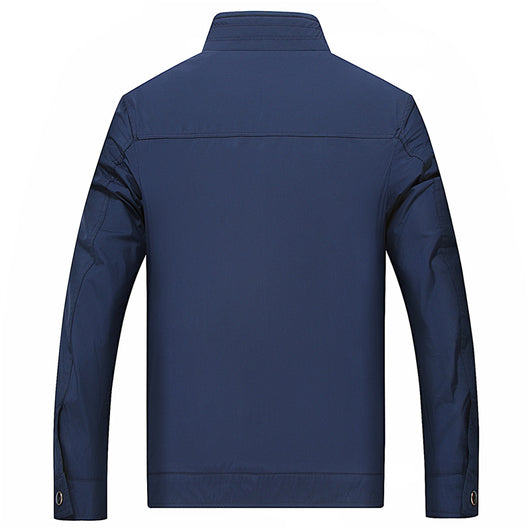 Abrigo Casual de Cuello Alto para Hombre Ejecutivo - Image 3