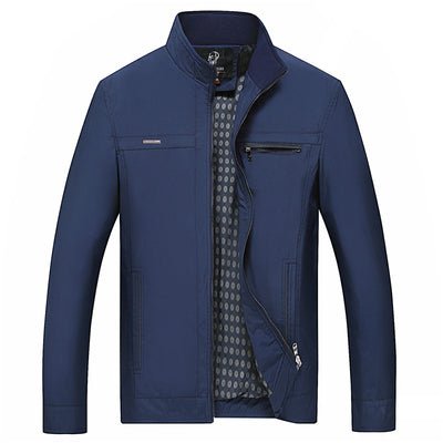 Abrigo Casual de Cuello Alto para Hombre Ejecutivo - Image 4