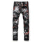 Pantalones Impresos para Discoteca en Negro