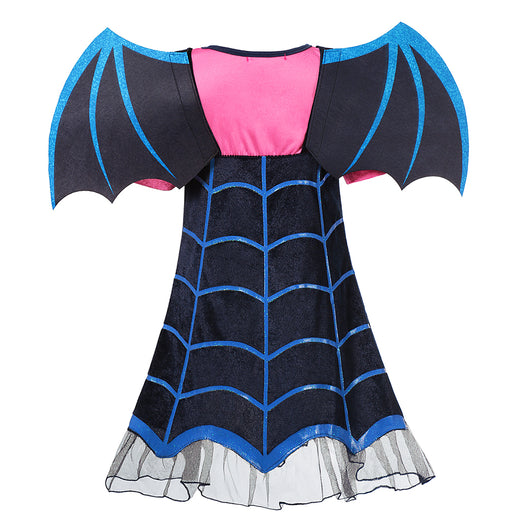 Vestido Vampiresa sin Mangas para Niñas - Disfraz Halloween - Image 2