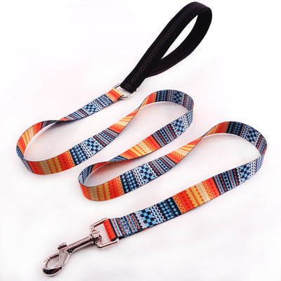 Correa de Adiestramiento para Perros con Diseño Floral - Image 8