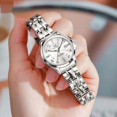 Reloj de Pareja Cuarzo Casual Resistente al Agua - Image 11