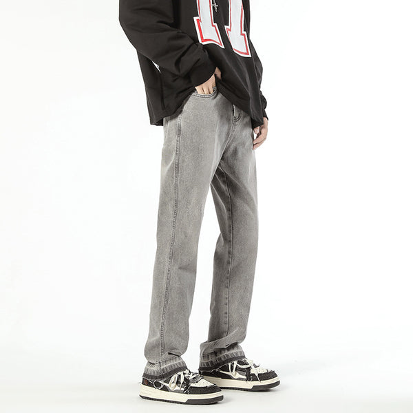 Pantalones Rectos Clásicos con Acabado Premium para Hombre