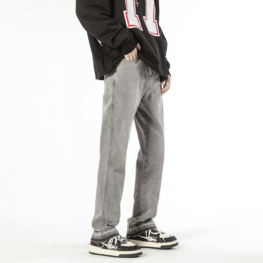 Pantalones Rectos Clásicos con Acabado Premium para Hombre - Image 2