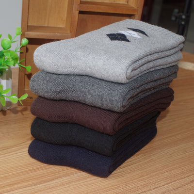 Pack 5 Pares Calcetines Térmicos Hombre Invierno Algodón Grueso Negocios - Image 2