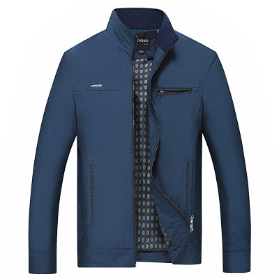 Abrigo Casual de Cuello Alto para Hombre Ejecutivo