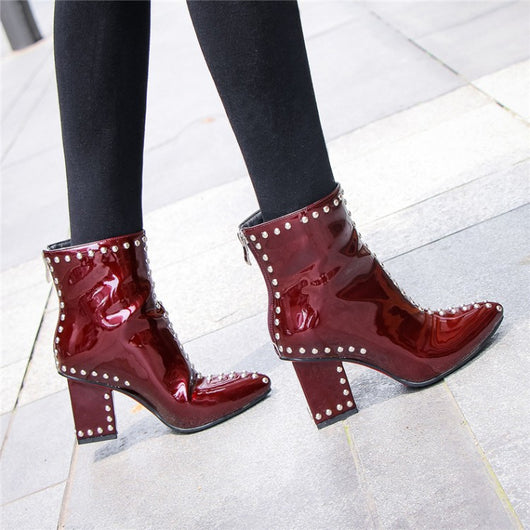Botas Martin de Tacón Agudo Elegante - Image 11