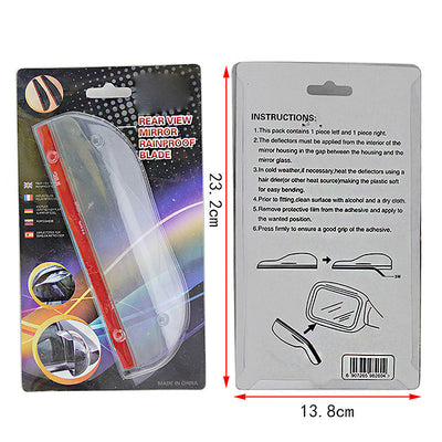 Protectores de Espejo Retrovisor Contra Lluvia - Set de 2 Piezas - Image 8