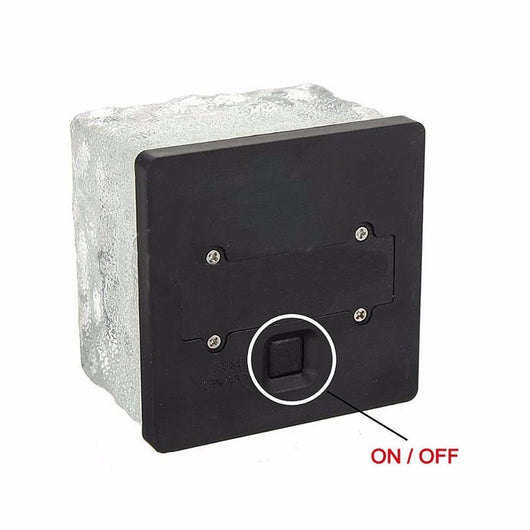 Lámpara Solar LED de Cristal para Jardín - Luz Decorativa Impermeable - Image 3