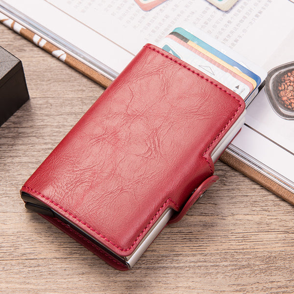 Estuche RFID de Aluminio para Tarjetas de Crédito