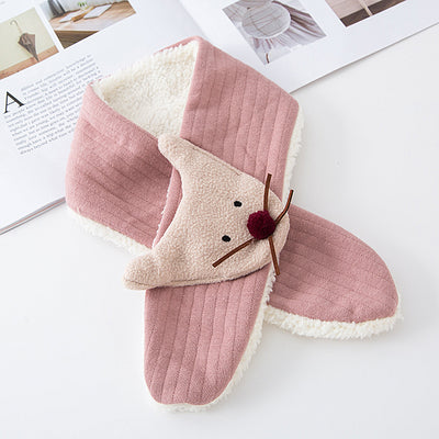 Bufanda Infantil Zorro Peluche - Unisex Suave y Cálida - Image 14