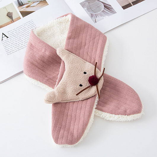 Bufanda Infantil Zorro Peluche - Unisex Suave y Cálida - Image 14