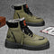 Botas Martin Altas de Cuero Genuino Estilo Británico para Hombre
