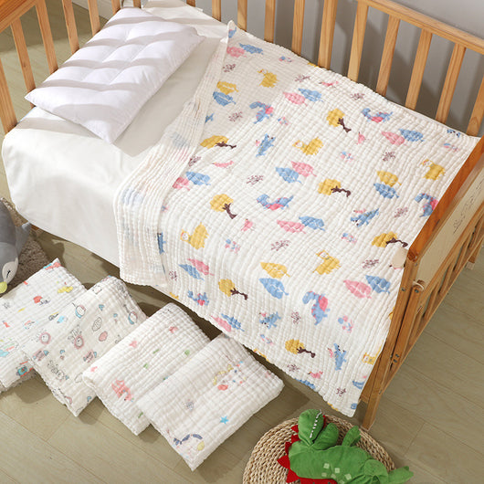 Edredón de Gasa de Seis Capas para Bebés Recién Nacidos - Image 7