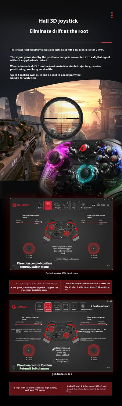 Control Inalámbrico para Videojuegos con Sensor Hall - Image 8