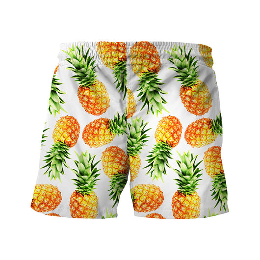 Bañador Europeo Estampado Piña - Pantalón de Playa Creativo - Image 4