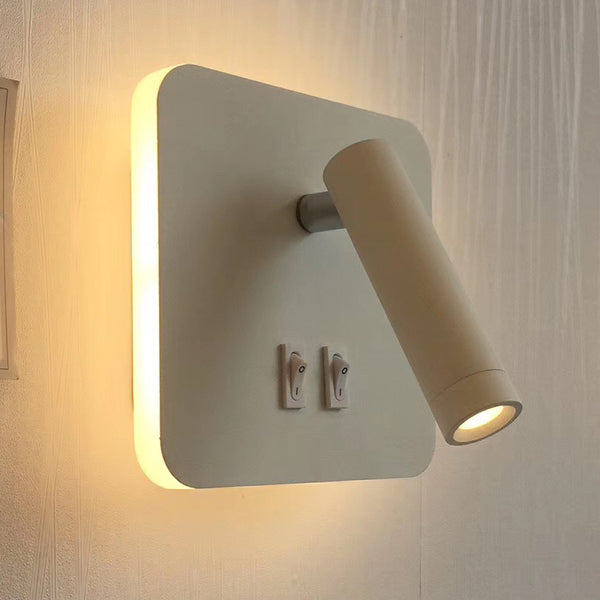 Lámpara LED de Pared Minimalista para Mesita de Noche