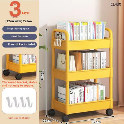 Carrito Organizador Móvil Multiusos de Pisos - Estantería Modular para Dormitorio y Cocina - Image 4