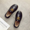 Zapatos Escolares Retro Japoneses JK Estilo Universitario Punta Redonda