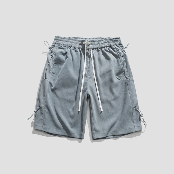 Pantalones Cortos Overol Japoneses Marca Tide - Shorts Sueltos de Verano Talla Única