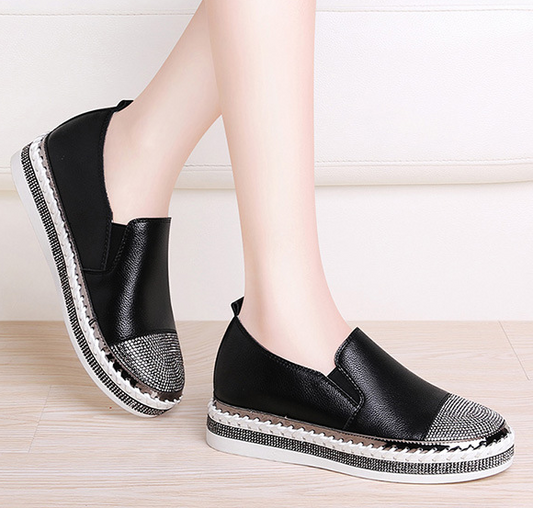 Zapatos Planos con Strass Primavera - Elegancia y Comodidad