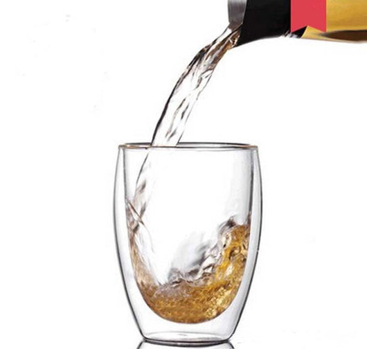 Taza de Café Doble con Vidrio Resistente al Calor - Image 3