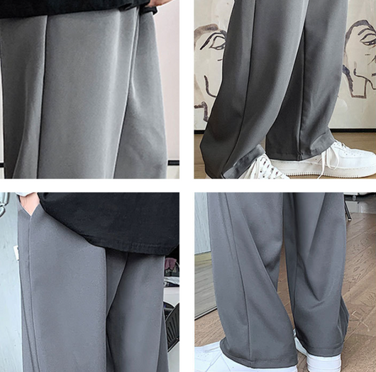 Pantalones Rectos Holgados Delgados para Hombre - Image 6
