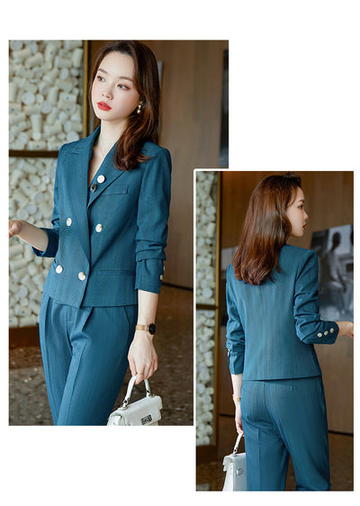 Traje Ejecutivo Femenino de Dos Piezas - Estilo Minimalista - Image 9