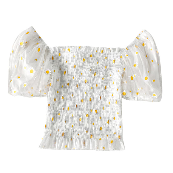 Blusa de Hombros Descubiertos para Mujer