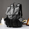 Mochila de Cuero para Hombre Estilo Coreano - Bolso Ejecutivo Convertible con Diseño Moderno
