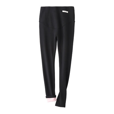 Leggings de Maternidad Silver Fox Terciopelo Premium - Cintura Gruesa y Elástica - Image 8