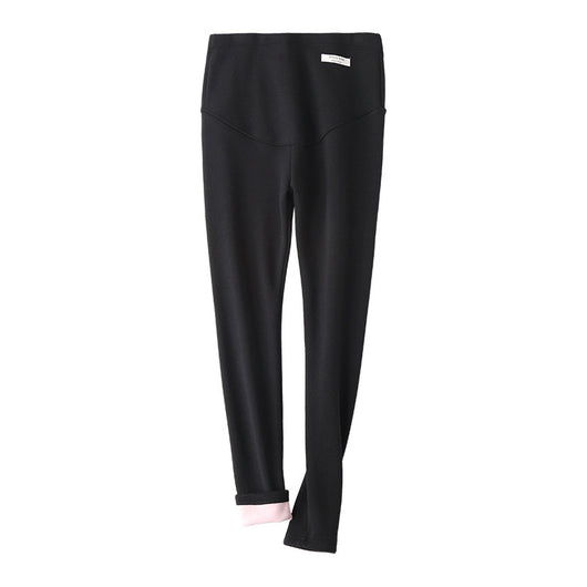 Leggings de Maternidad Silver Fox Terciopelo Premium - Cintura Gruesa y Elástica - Image 8