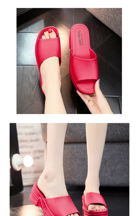 Sandalias Plataforma Impermeables para Mujer - Botas de Lluvia Antideslizantes - Image 22