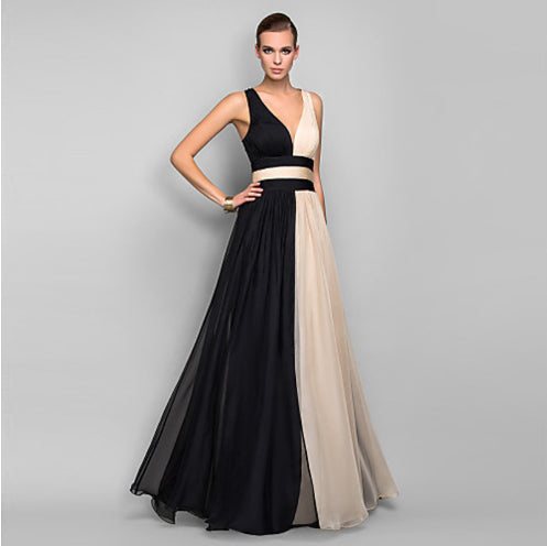 Vestido Largo Elegante Escote V Espalda Descubierta - Diseño Europeo - Image 6