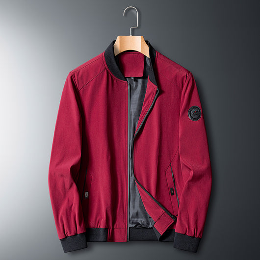 Chaqueta Deportiva Talla Grande para Hombre - Estilo Béisbol Primavera Otoño - Image 18