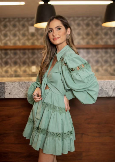 Vestido Festivo Rejuvenecedor con Estilo Lúdico y Elegante - Image 8